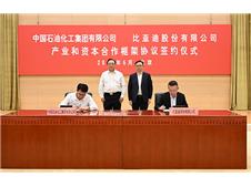 比亚迪与中国石化深化战略合作  共建智慧能源生态