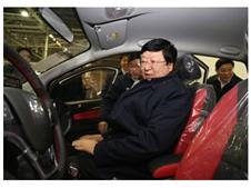 湖南省委常委-常务副省长陈向群  到北汽株洲分公司调研